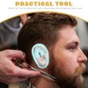 Coheali Par Protectores Auditivos Silicona Teñir Cabello Color Azul