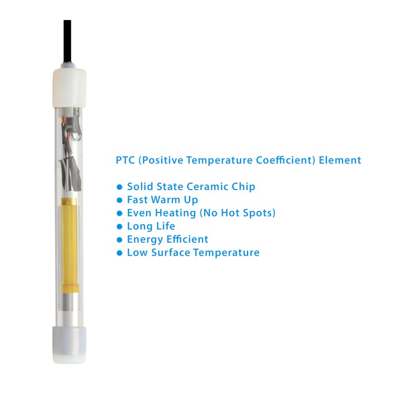 Innovative Marine Helio PTC Smart Heater - Titanium Reef Aquarium