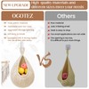 Hanging Fruit Baskets for Kitchen - 3 Pack Boho Wall