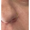 MODRSA Nose Rings Hoops Gold Hoop Nose Ring Nose Hoops