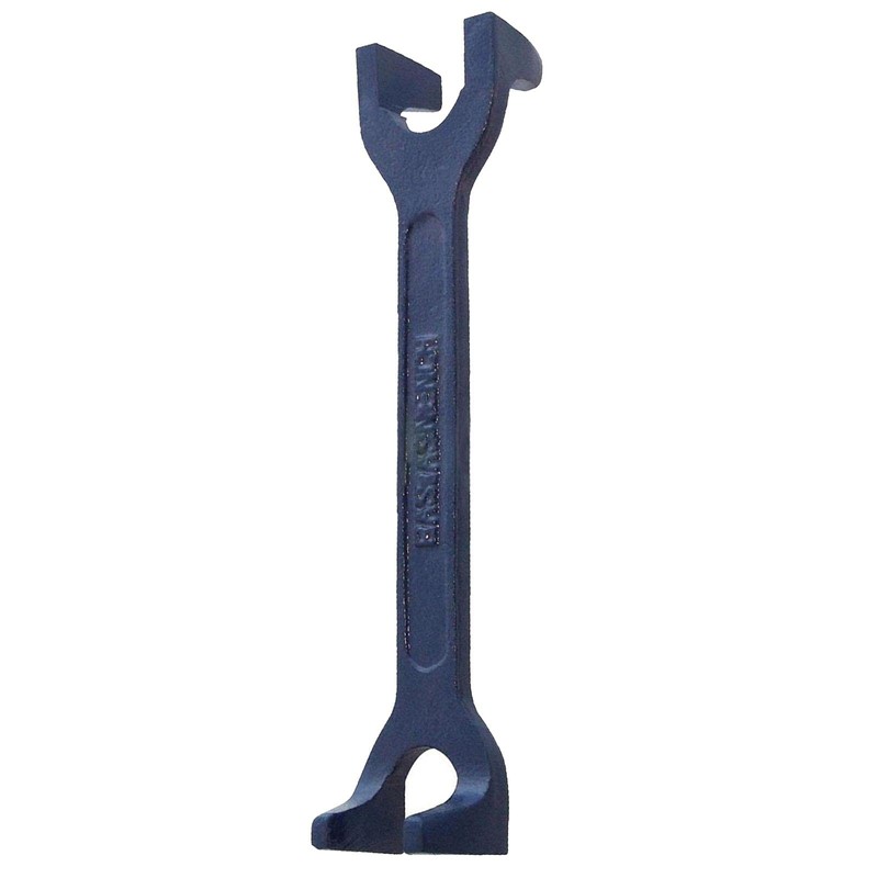 Tooltime® Plumbers 16" Adjustable Basin Wrench with Green PVC Grip