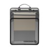 coocazoo Foldable, Black Notebook Box with Carry Handle, File Folder,