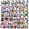 Mistree Aufkleber Panda Kinder, Bastelset Panda Niedlich, 5 CM