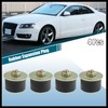 Hihaha 4pcs Car Rubber Expansion Freeze Plug Fit 1-1/4"-1-3/8" 31mm-34mm
