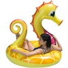 Poolmaster 48-Inch Inflatable Swimming Pool Party Float, Seahorse, Yellow