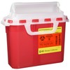 B-D Sharps Containers, 5.4 Quarts, Red