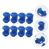 WOONEKY 8pcs Trampoline Pole End Caps Trampoline Cover Round Edge