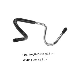 STOBAZA 2Pcs Outdoor Lamp Pole Hooks Versatile Tent Light Hangers for Camping Garden and Home Use Easy Installation Multi Functional Utility for Cooking Utensils and More