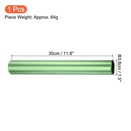 PATIKIL Relay Truck Baton Aluminum Alloy Tube Field Running Stick Outdoor Athletics Sports Game Tool Green