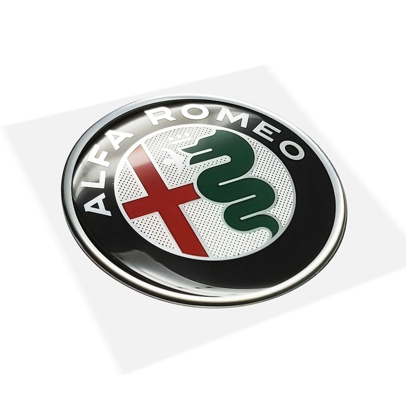 3D Sticker Alfa Romeo Logo, 48 mm