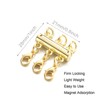 Zpsolution Layered Necklace Clasp, Locking Magnetic Multiple Necklace Clasp Without