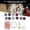 20pcs / set Watch Glass Polishing Pad Felt Polishing Buffing