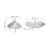 Foldable Vegetable Steam Basket No Warping 304 Stainless Steel Folding