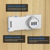 MeBantoo Household Cabinet Password Hasp Locks, Cabinet Locks with Combination,