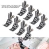 8pcs Universal Presser Foot Shirring Presser Feet Set Sewing Machine