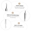 BIUDECO Stainless Pimple Remover Blackhead Tweezers Tool Kit Blackhead Removal