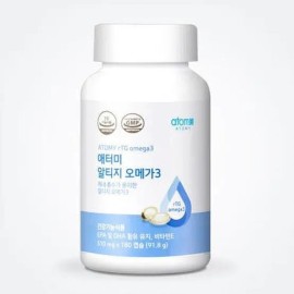 Atomy [Half Club] Atomy Altige Omega 3 180 Capsules (AD) Basic / [하프클럽]애터미 알티지 오메가3 180캡슐 (AD) 기본