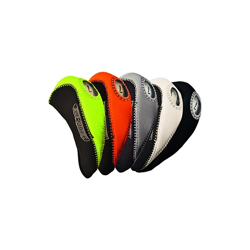 Longridge EZE Golf-Eisenhüllen (10er-Pack) – Schwarz