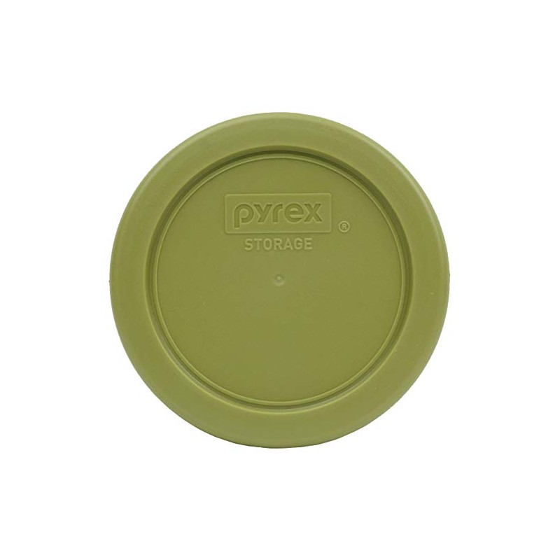 Pyrex 7202-PC 1-Cup Olive Green Food Storage Replacement Lid -