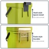 Spesh 2 Pcs (3L+5L) Food Waste Bins Hanging Trash Cans