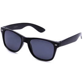 Sunglasses 80's Classic Horned Rim Vintage Polarized Anti-Glare 100% UV Protection Sunglasses for Women and Men
