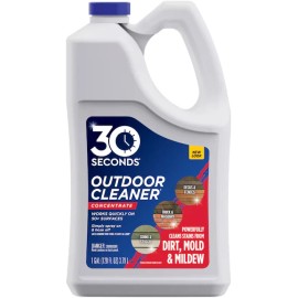 Unbranded 30 SECONDS 1-gallon Mold and mildew stain remover Concentrated Outdoor Cleaner