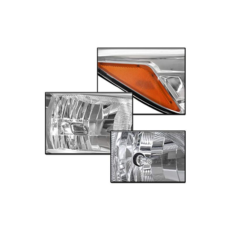 ZMAUTOPARTS Replacement Headlight Headlamp Lamp Passenger Side For 2013-2016 Ford