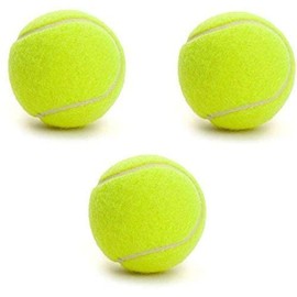 Best House Another Fine Product Best House Soft Rubber Tennis Balls for Kids Play, Pet Training, Beginner Practice, Dog Exercise - Sports Balls for Dogs, Kids (Pack of 12)