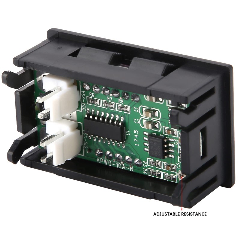 Digital Ammeter High Accuracy 3-Digit AMP Detector Module Amp Measuring