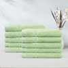 LINENOVA 100% Cotton Face Washer Towel (10 Pack) - Ultra-Soft,