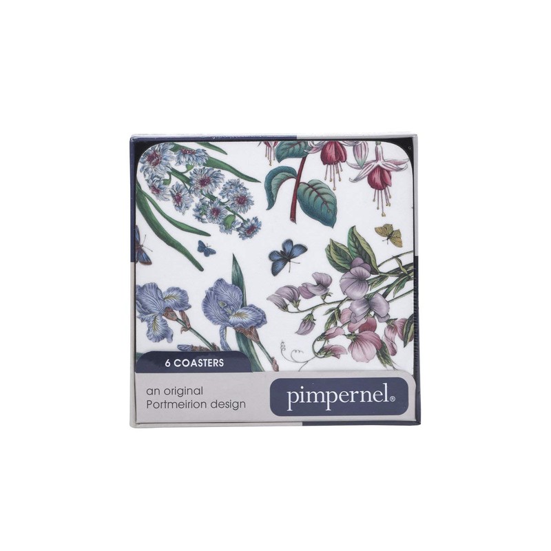 Pimpernel Botanic Garden Chintz Coasters, Set of 6
