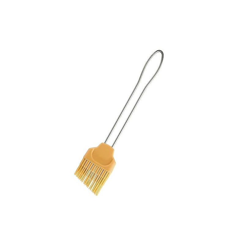 RBV Birkmann Pastry Brush Large in Orange, Stainless Steel, 21