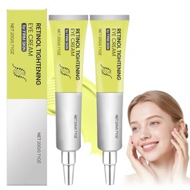 2PC Retinal Shot Tightening Booster, Tightening Booster Cream, Anti Aging Hydrating Facial Cream, Moisturizing & Hydrating Serums for Face & Eyes, Shrink Skin Pores & Enhance Skin Elasticity