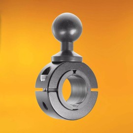 iBOLT 1 inch / 25mm Aluminum Motorcycle / Bicycle Handlebar, Pole, Post Mount