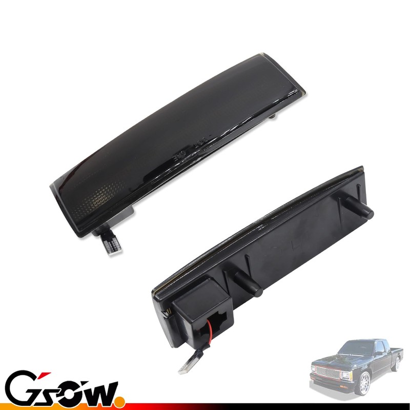 GSOWO 2 PCS LED Side Marker Lights Assembly for 1983-1994