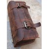 american blue Buffalo Leather Handlebar Saddle Motorcycle Bag Bicycle Tool
