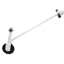 Teinfice 3500 Lbs Capacity Trailer Dolly with Off-Road Wheels, 50mm Hitch Ball & Mount - Heavy-Duty Manual Tow Dolly for RV, Boat, Camper, Utility & Cargo Trailers