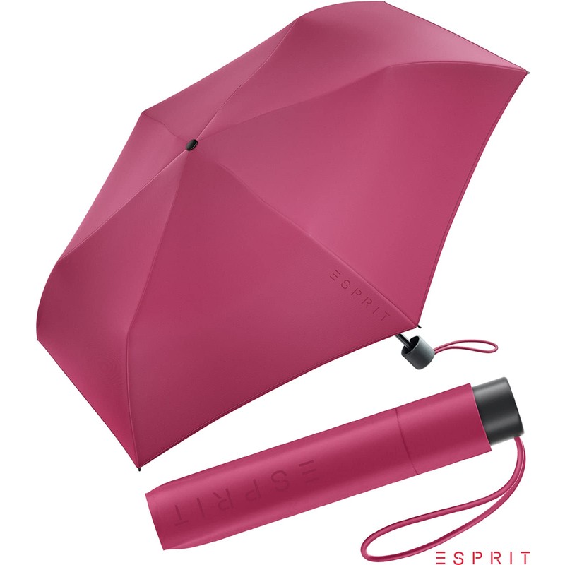 Esprit Mini Pocket Umbrella Slimline FJ 2022, Vivacious Pink