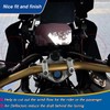 Midimttop Motorcycle Side Windshield Windscreen Side Panel Deflector Airflow Hand