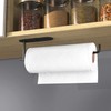 HUFEEOH Adhesive Paper Towel Holder Under Cabinet Wall Mount for