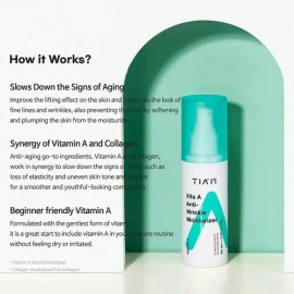 Crema Facial Retinol TIAM Hidratante Antienvejecimiento Noche 80ml                                                                                    