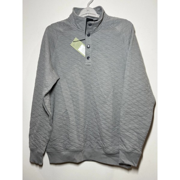 Goodfellow & Co Men's Quilted Snap Pullover Sweatshirt - Goodfellow