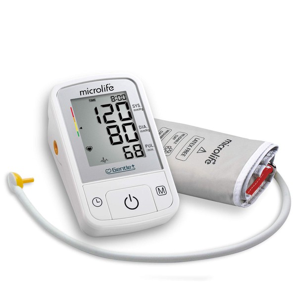 Microlife BPM2 Advanced Blood Pressure Monitor, Upper Arm Cuff, Digital Blood Pressure Machine, Stores Up To 60 Readings
