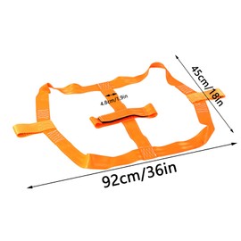 Motorcycle Transport Lock, Tie Down Strap for Motorcycle Rear Wheel Tie Down Strap Transport Safety Strap Lashing System for Rear Wheel Motorcycle Rear Wheel Tie Down Strap (Orange)