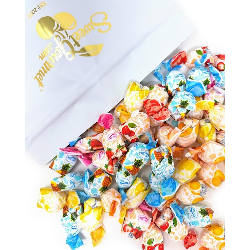 SweetGourmet Arcor Fruit Filled Assorted Bon Bon Hard Candy |