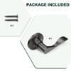 GOBEKOR 6 Pack Dummy Door Handles Oil Rubbed Bronze Right-Handed