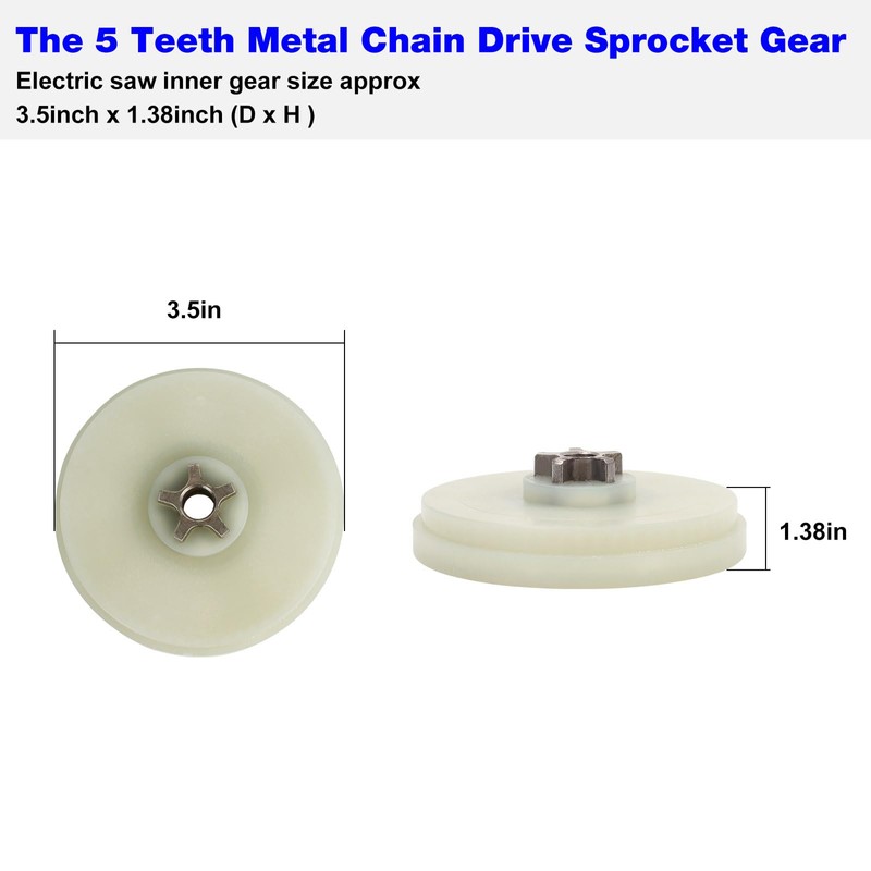 107713-01 Sprocket Gear for Remington Electric Chainsaw (2)