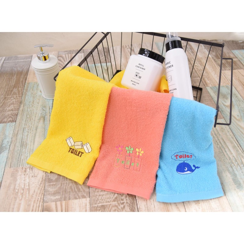 kosugizen SV-241-3 Home Life Face Towel (Toilet) 13.4 x 31.5