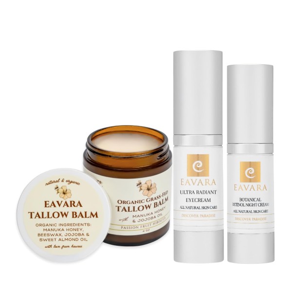 Eavara Beef Tallow for Face, Eye Cream, & Night Cream