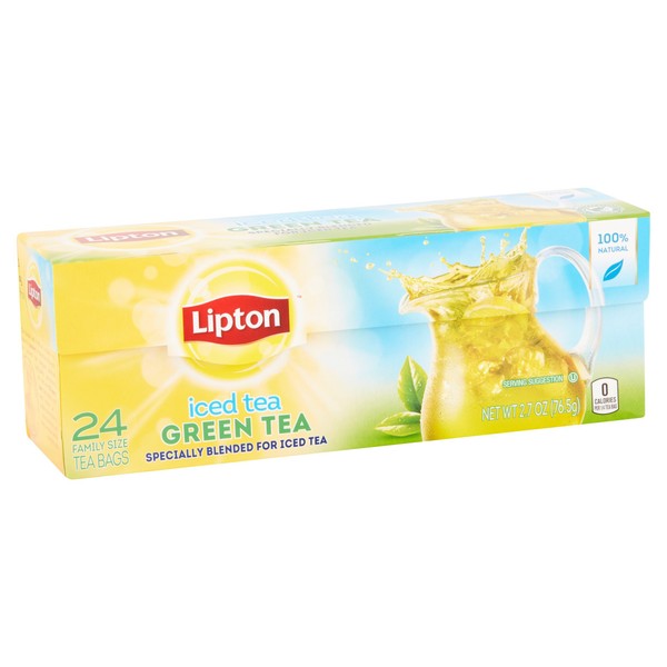 Lipton Iced Green Tea Family Size 24 Tea Bags